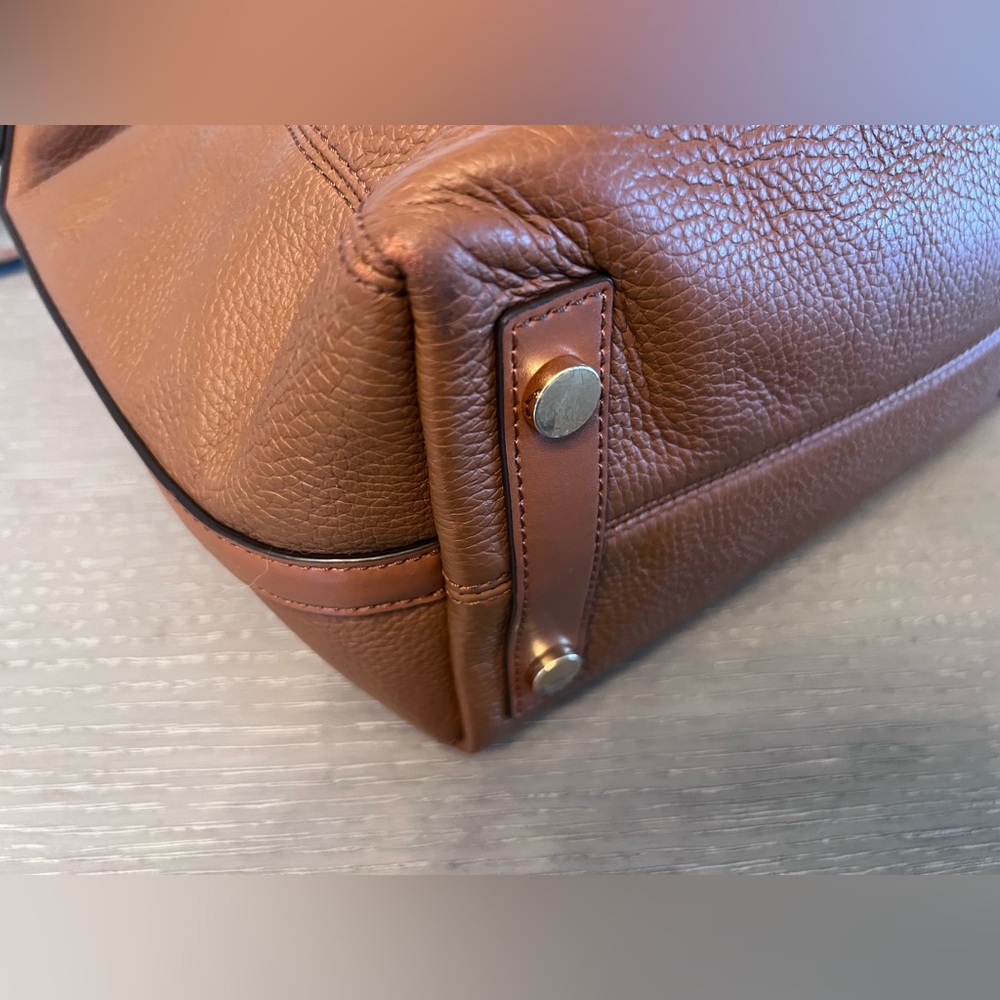 Michael Kors Tan Leather Shoulder Bag - Picture 12 of 16
